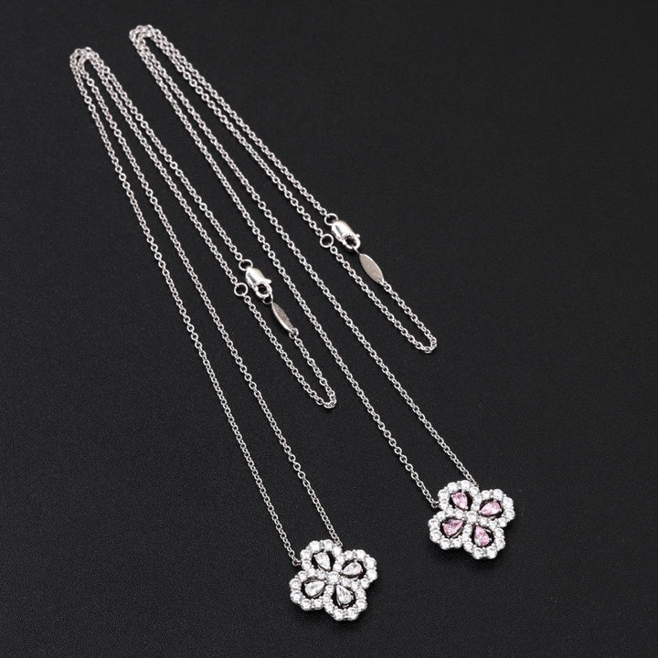 [✨Rose💎] COLLIER BOUCLE MOTIF COMPLET DIAMANT 16MM PLUSIEURS COULEURS