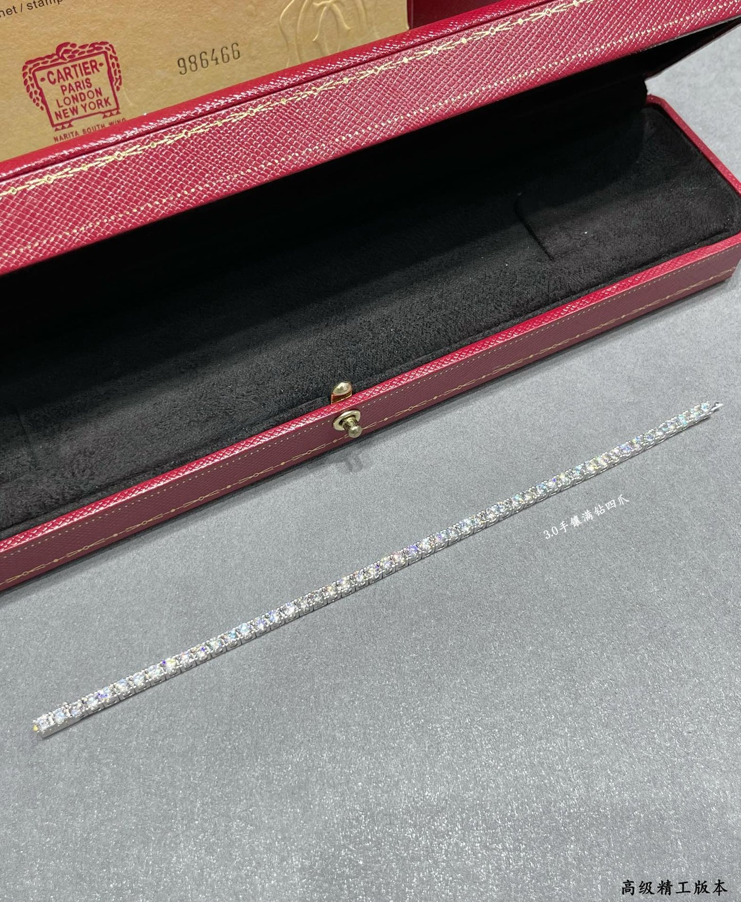 [✨ROSE💎] NEW STYLE TENNIS BRACELET 925 STERLING SILVER MATERIAL