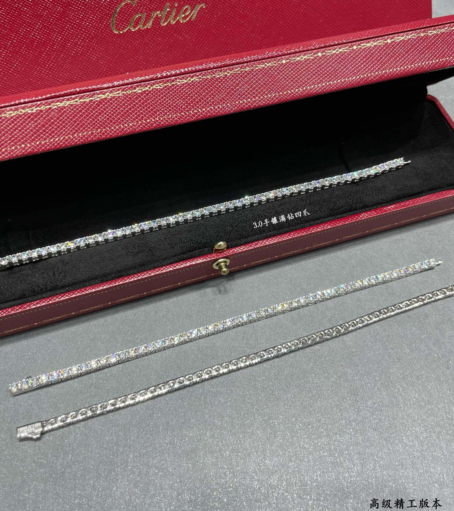 [✨ROSE💎] NEW STYLE TENNIS BRACELET 925 STERLING SILVER MATERIAL
