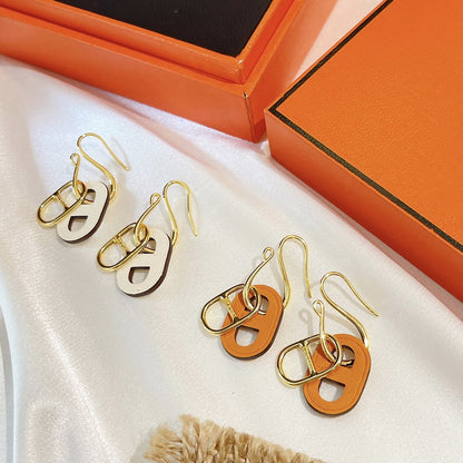 [✨Rose💎]Boucles d'oreilles en or HM O'MAILLON