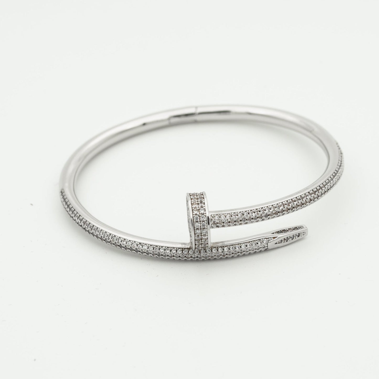 [✨ローズ💎]JUSTE ブレスレット 3.5MM オールダイヤモンド