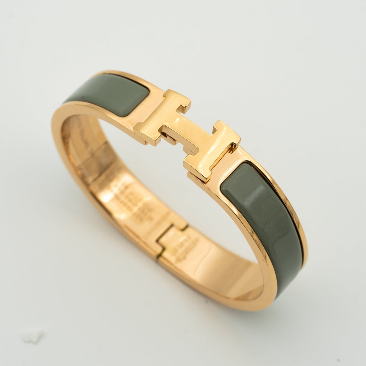[✨Rose💎] BRACELET H BLEU VERT 12MM