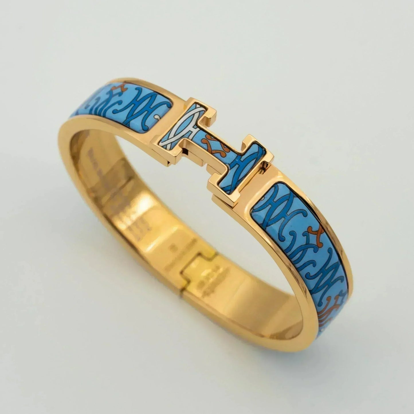[✨Rose💎]H BRACELET BLEU MULTICOLORE