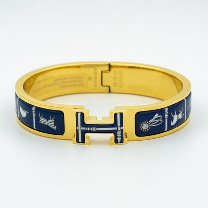 [✨Rose💎]H BRACELET CÉRAMIQUE BLEUE