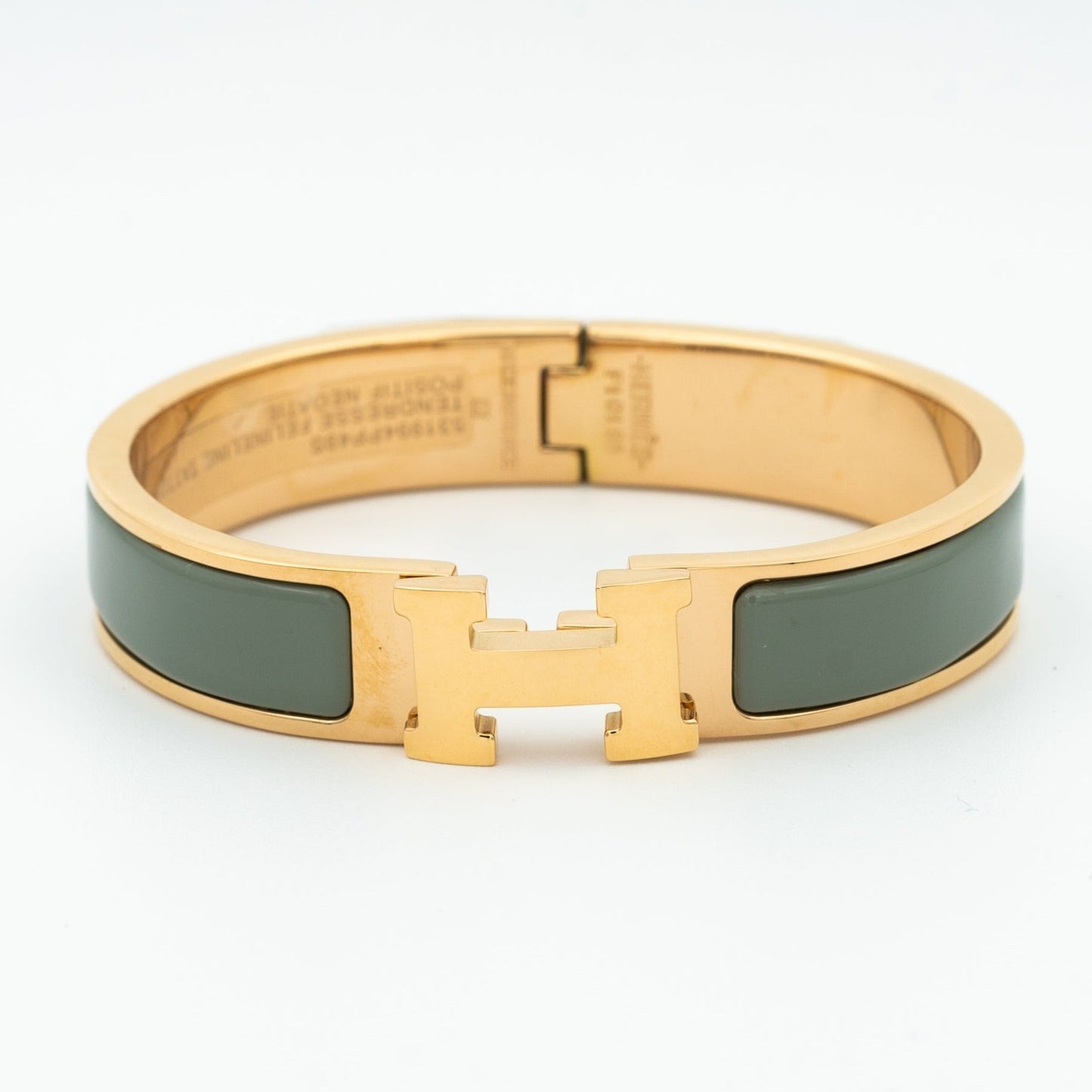 [✨Rose💎] BRACELET H BLEU VERT 12MM