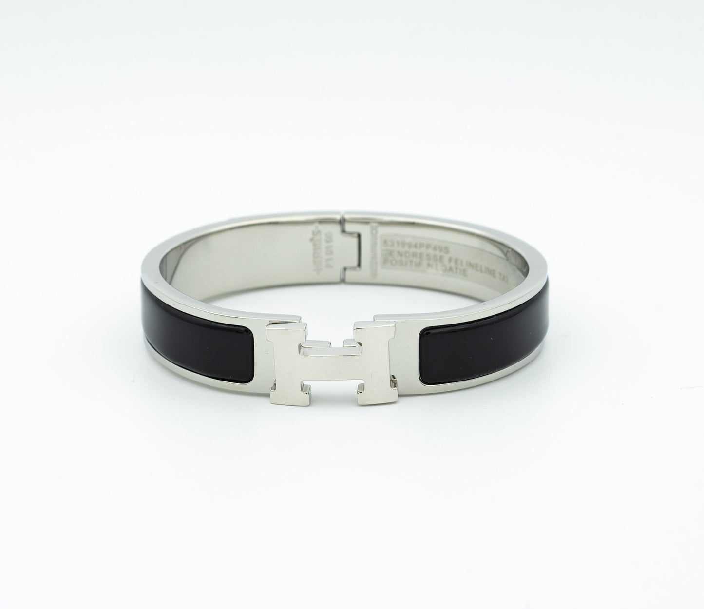 [✨Rose💎]H BRACELET NOIR 