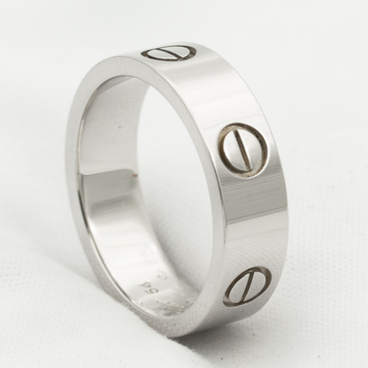 [✨Rose💎]BAGUE D'AMOUR 5,5 MM SANS DIAMANT 