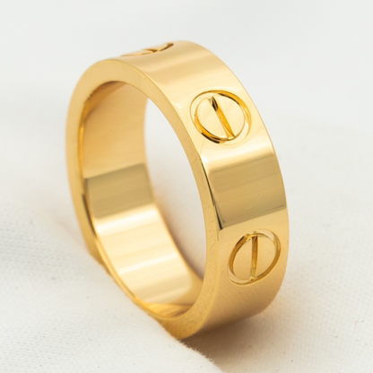 [✨Rose💎]BAGUE D'AMOUR 5,5 MM SANS DIAMANT 
