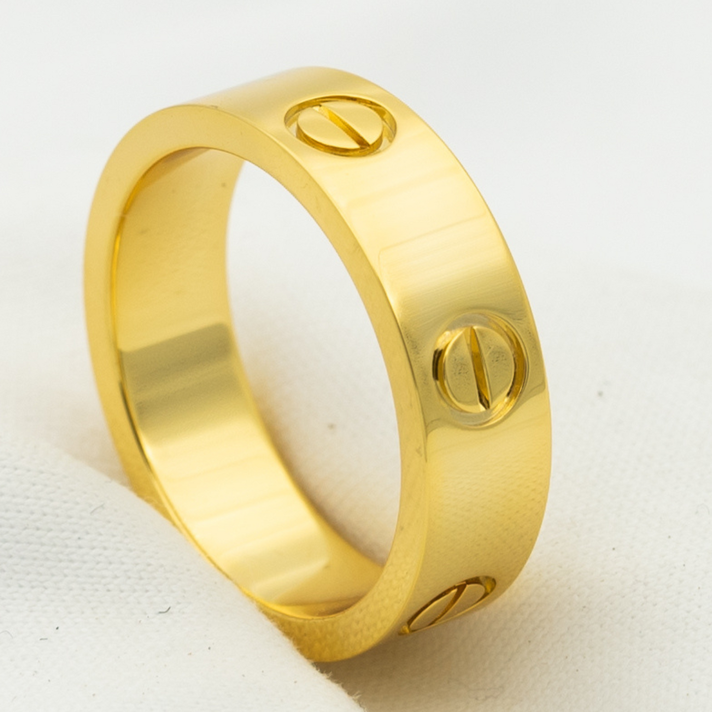 [✨Rose💎]BAGUE D'AMOUR 5,5 MM SANS DIAMANT 