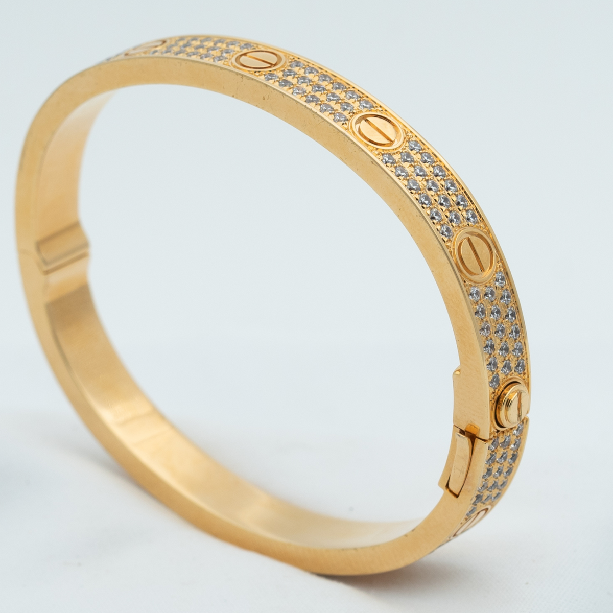 ✨ローズ?]ラブブレスレット 6.1mm ダイヤモンドパヴェ – Roses Jewellery