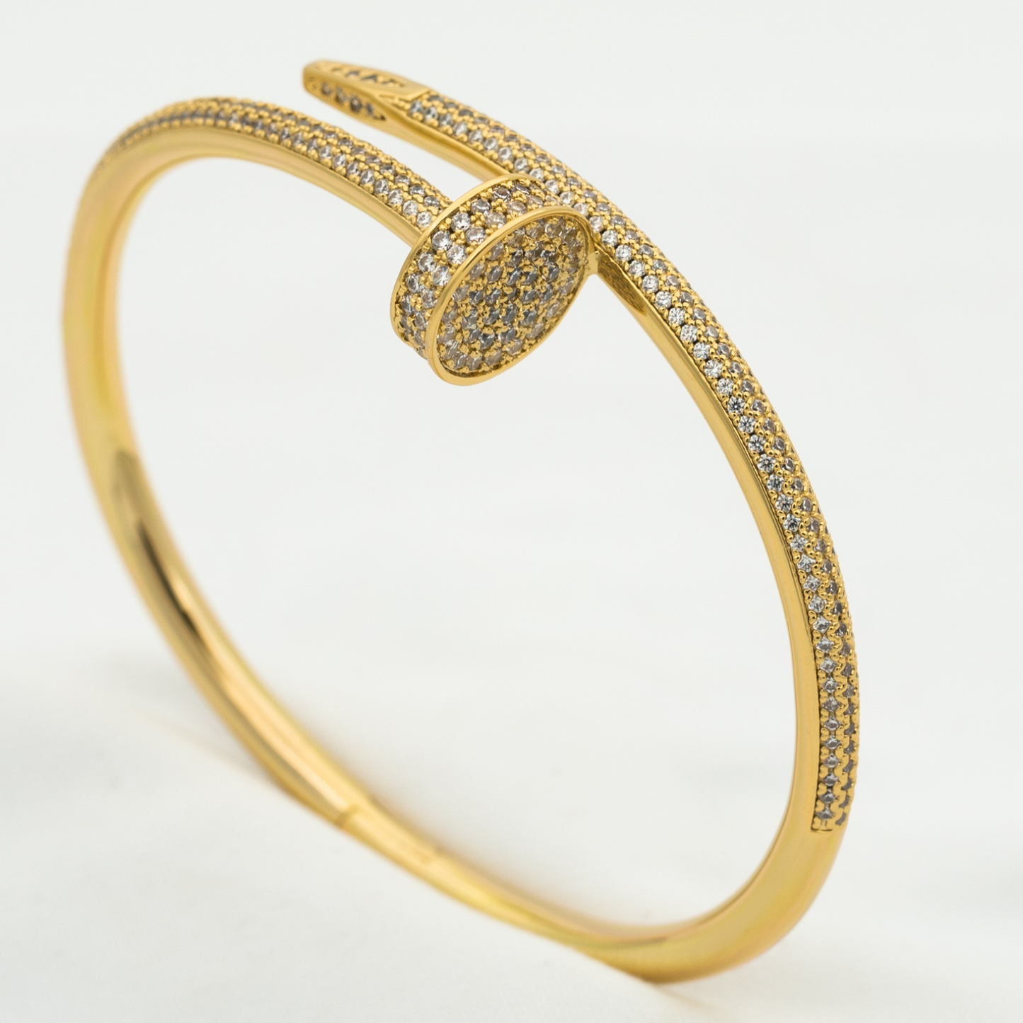 [✨ローズ💎]JUSTE ブレスレット 3.5MM オールダイヤモンド