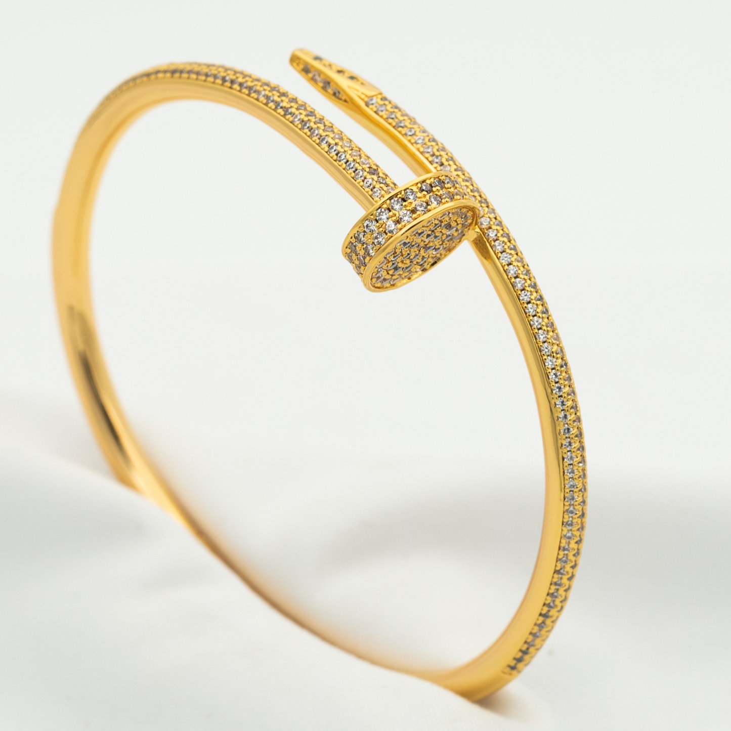 [✨ローズ💎]JUSTE ブレスレット 3.5MM オールダイヤモンド