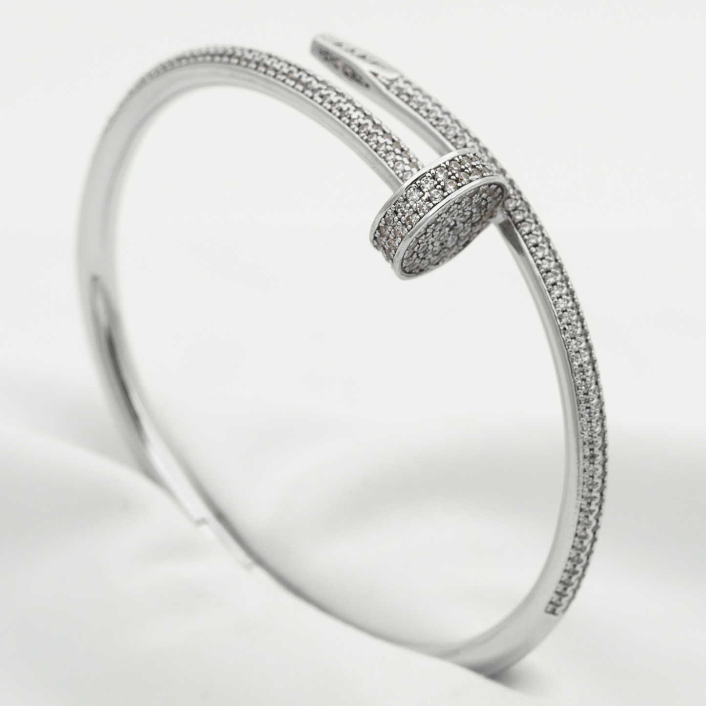 [✨ローズ💎]JUSTE ブレスレット 3.5MM オールダイヤモンド