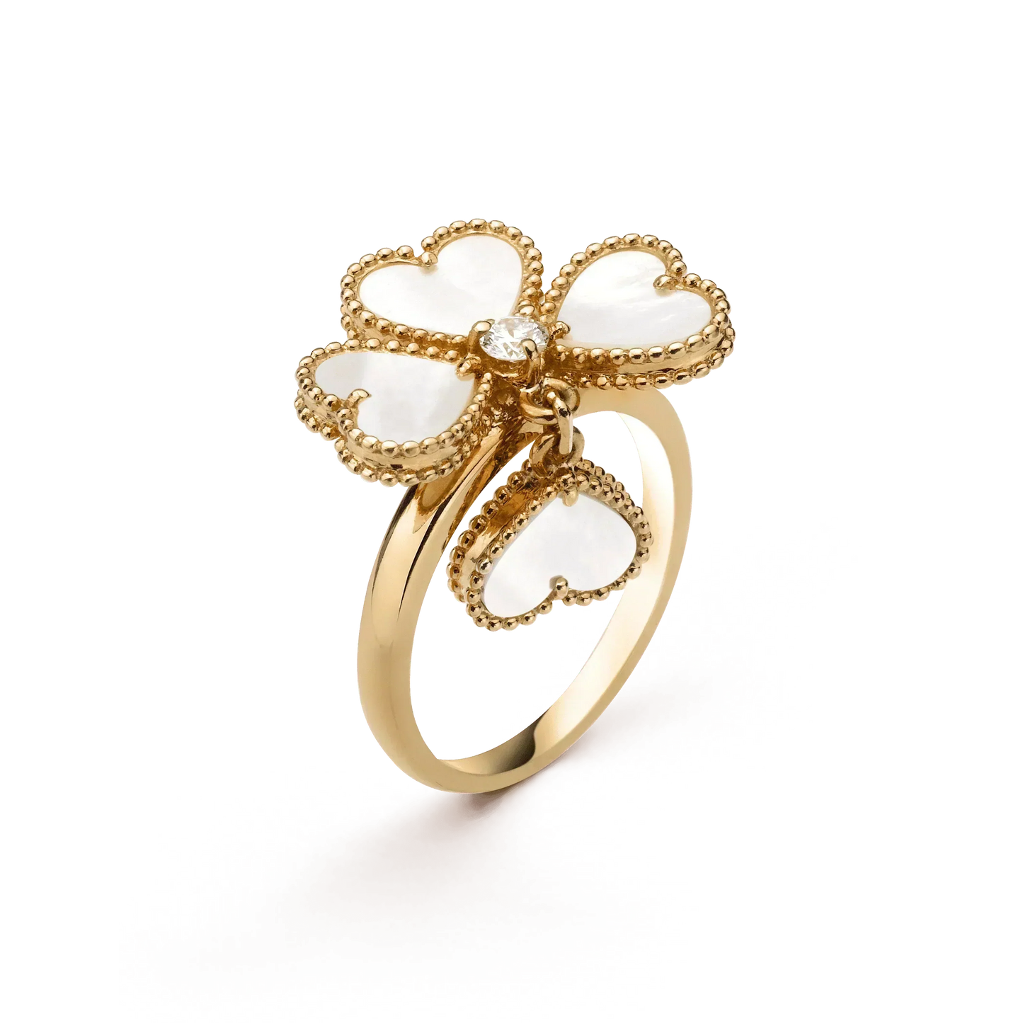[✨Rose💎]BAGUE MOP BLANCHE Mélilot