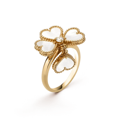 [✨Rose💎]BAGUE MOP BLANCHE Mélilot