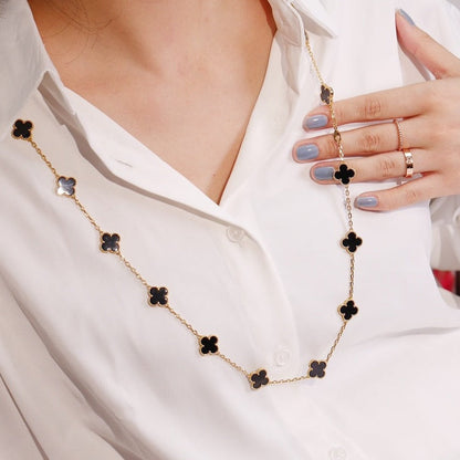 [✨Rose💎]TRÈFLE 20 MOTIFS ONYX OR ROSE