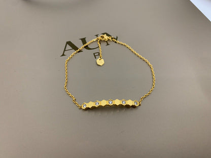 [✨Rose💎]BRACELET ABEILLE AMOUR DIAMANT 