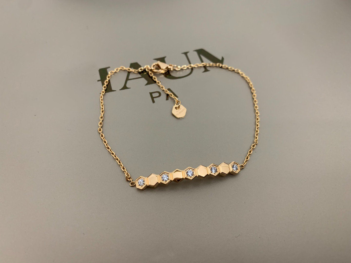 [✨Rose💎]BRACELET ABEILLE AMOUR DIAMANT 