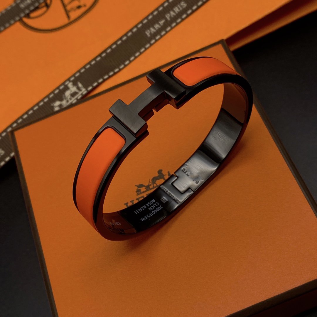 [✨Rose💎]BRACELET CLIC HM SO BLACK OREGAN