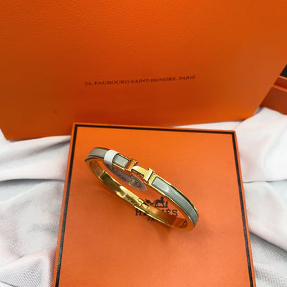 [✨Rose💎]BRACELET CLASSIQUE HM CLIC VERT 8MM ÉMAIL