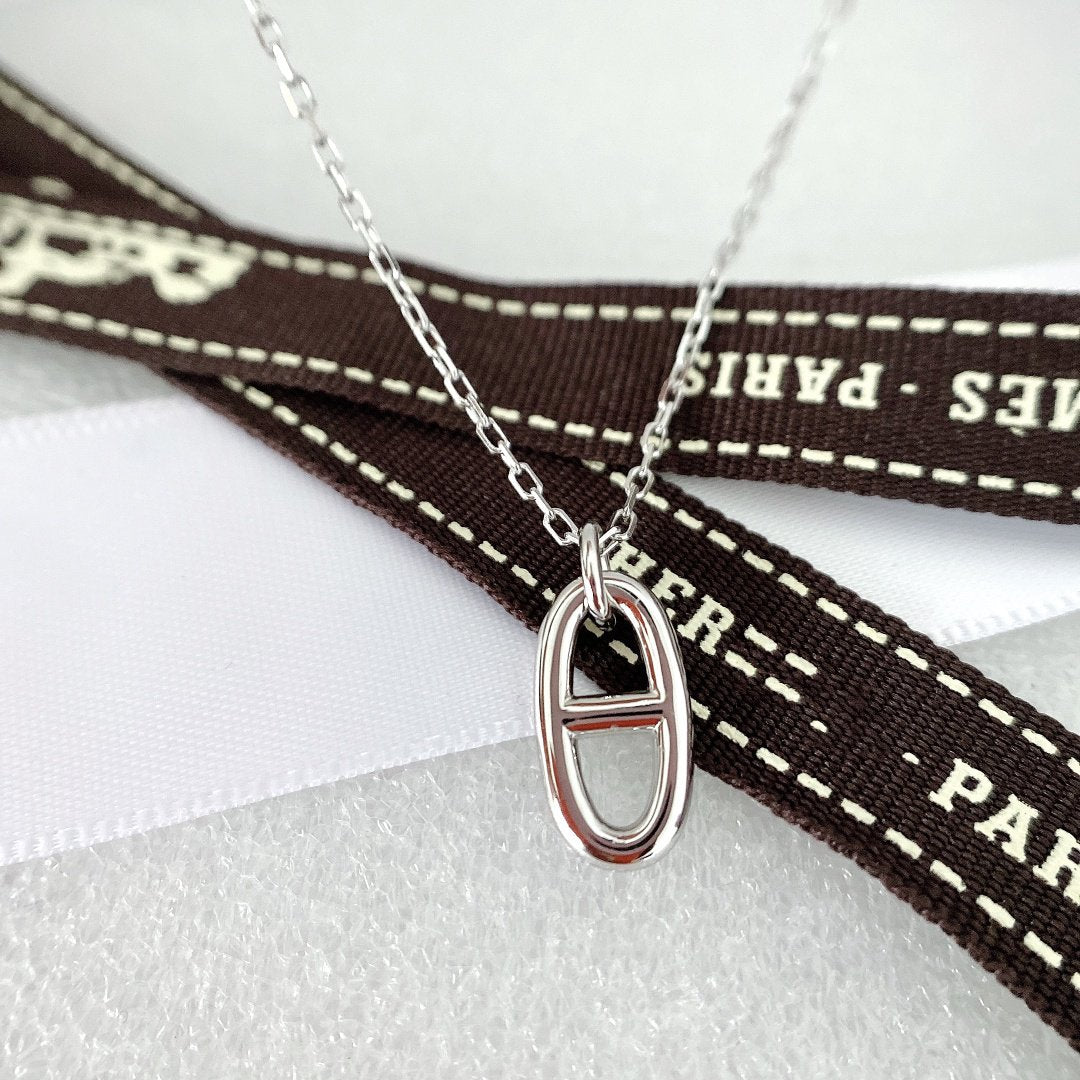 [✨Rose💎] COLLIER NEZ DE COCHON HM