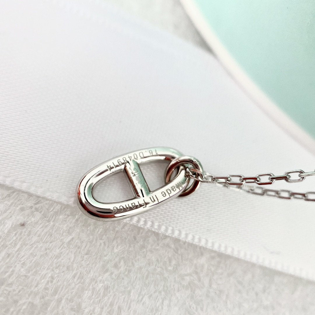 [✨Rose💎] COLLIER NEZ DE COCHON HM
