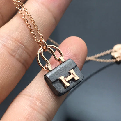 [✨Rose💎]COLLIER PENDENTIF FEMME AMULETTES HM CONSTANCE