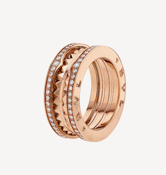 [✨Rose💎]ZERO 1 ROCK DIAMOND PINK GOLD