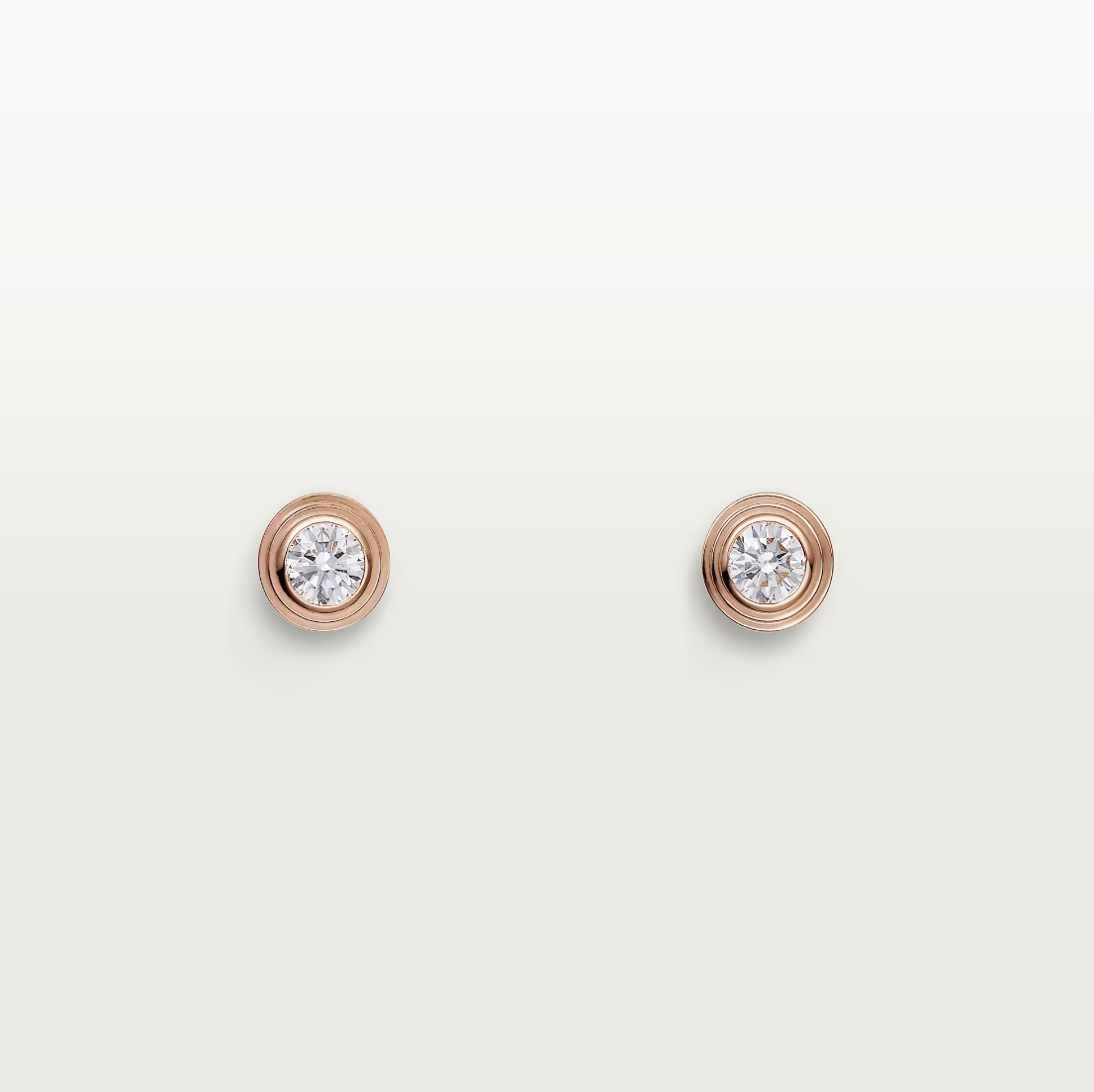 [✨Rose💎]Boucles d'oreilles diamant DAMOUR