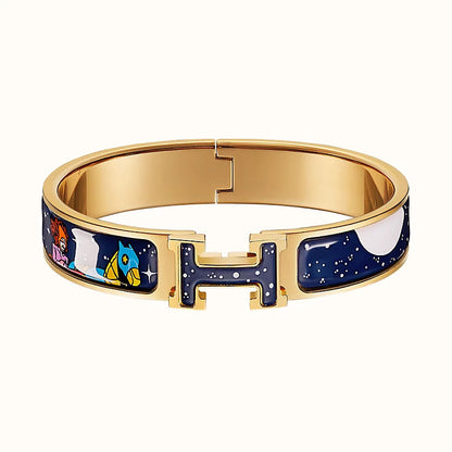 [✨Rose💎] BRACELET ÉTOILE ET LUNE H 12MM