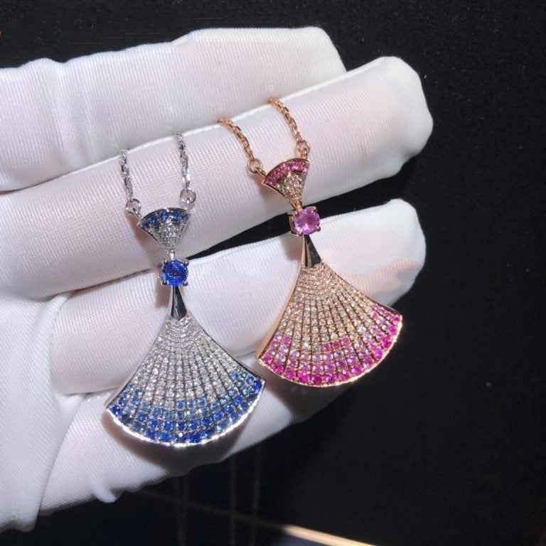 [✨Rose💎] COLLIER DE RÊVE DIAMANT OR ROSE
