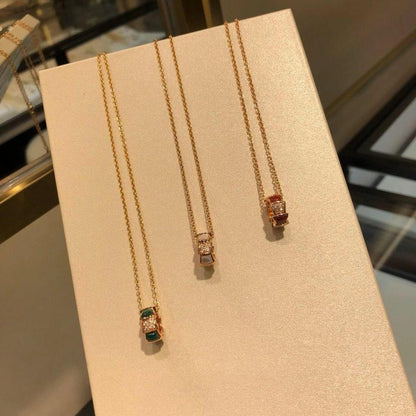 [✨Rose💎]COLLIER DIAMANT SERPENTI PÉDANT
