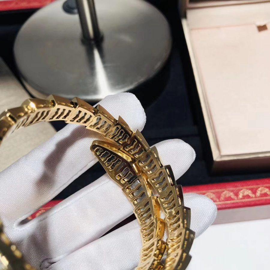 [✨Rose💎]SERPENTI BRACELET 8MM GOLD DIAMOND