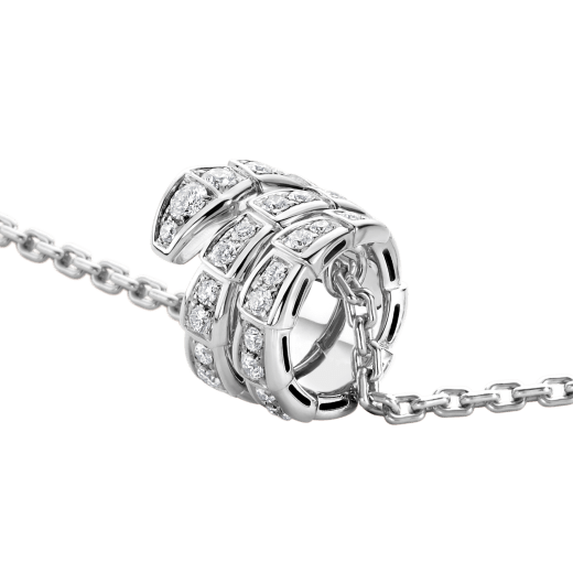 [✨Rose💎] COLLIER SERPENTI DOUBLE ANNEAU DIAMANT
