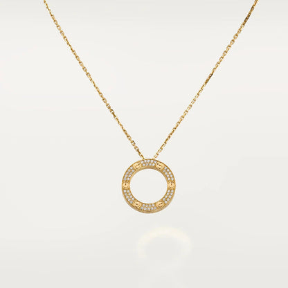 [✨Rose💎] COLLIER AMOUR RÉGLABLE OR ROSE 