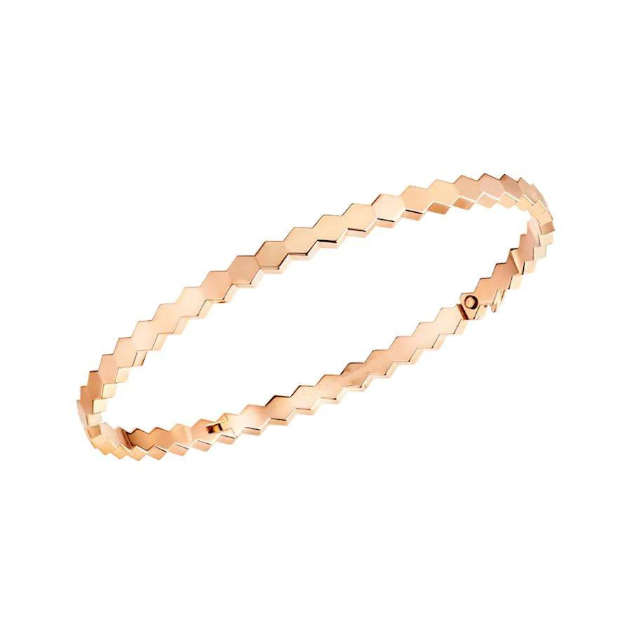 [✨Rose💎]BRACELET EN OR ROSE BEE LOVE