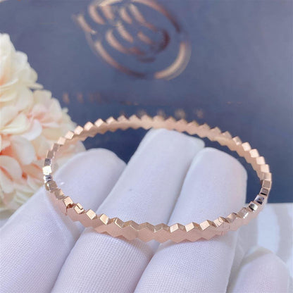 [✨Rose💎]BRACELET EN OR ROSE BEE LOVE