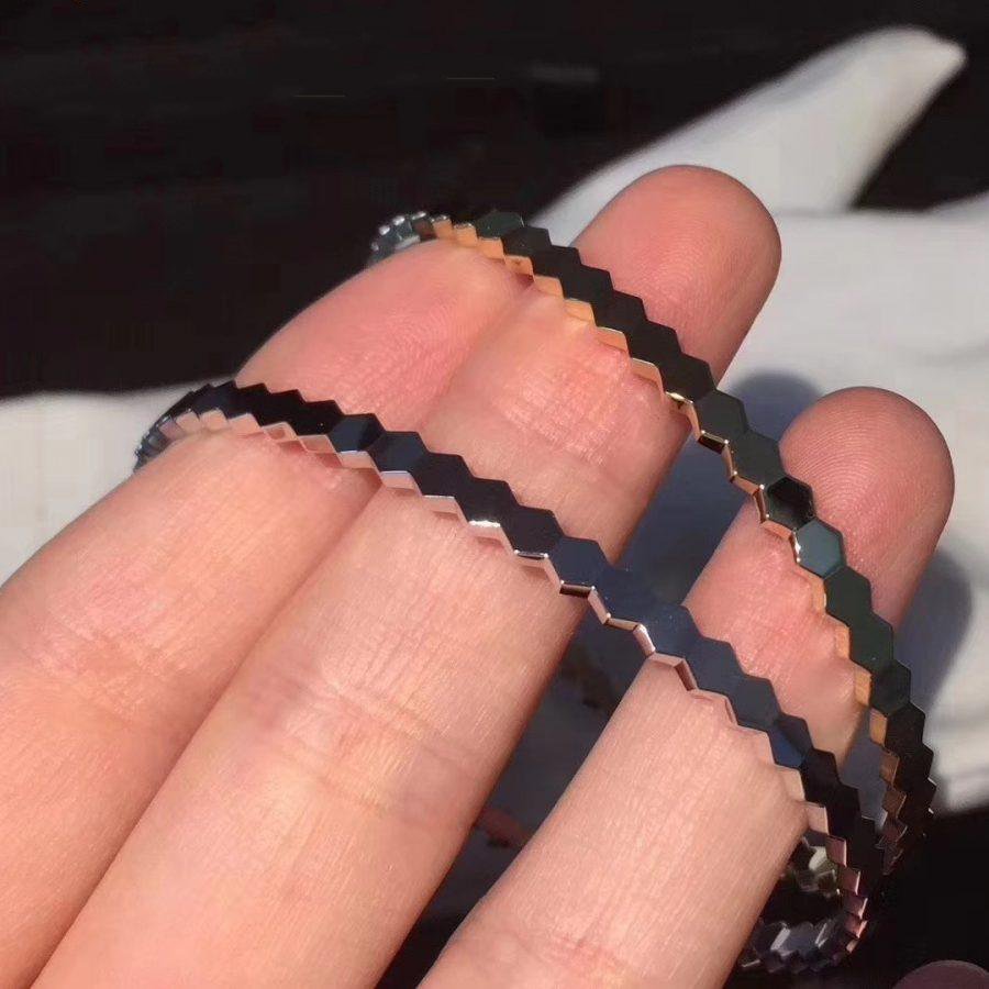 [✨Rose💎]BRACELET ARGENT AMOUR ABEILLE