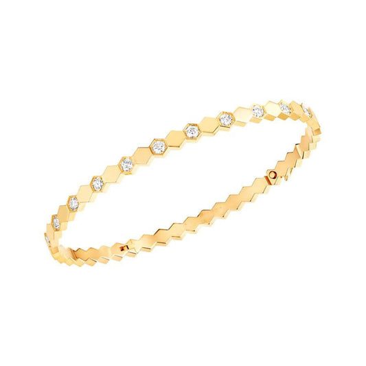 [✨Rose💎]BEE LOVE GOLD DIAMOND BRACELET