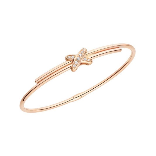 [✨Rose💎]JEUX DE BRACELET OR ROSE DIAMANTS
