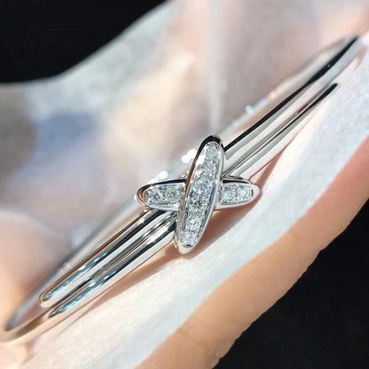 [✨Rose💎]JEUX DE BRACELET ARGENT DIAMANTS