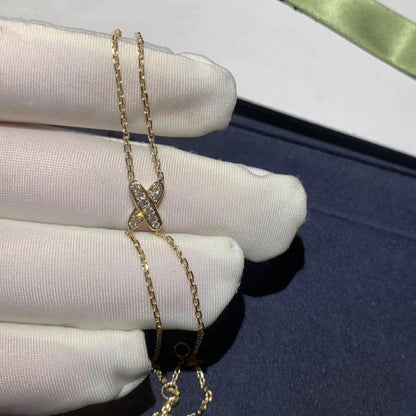 [✨Rose💎]JEUX BRACELET OR DIAMANT