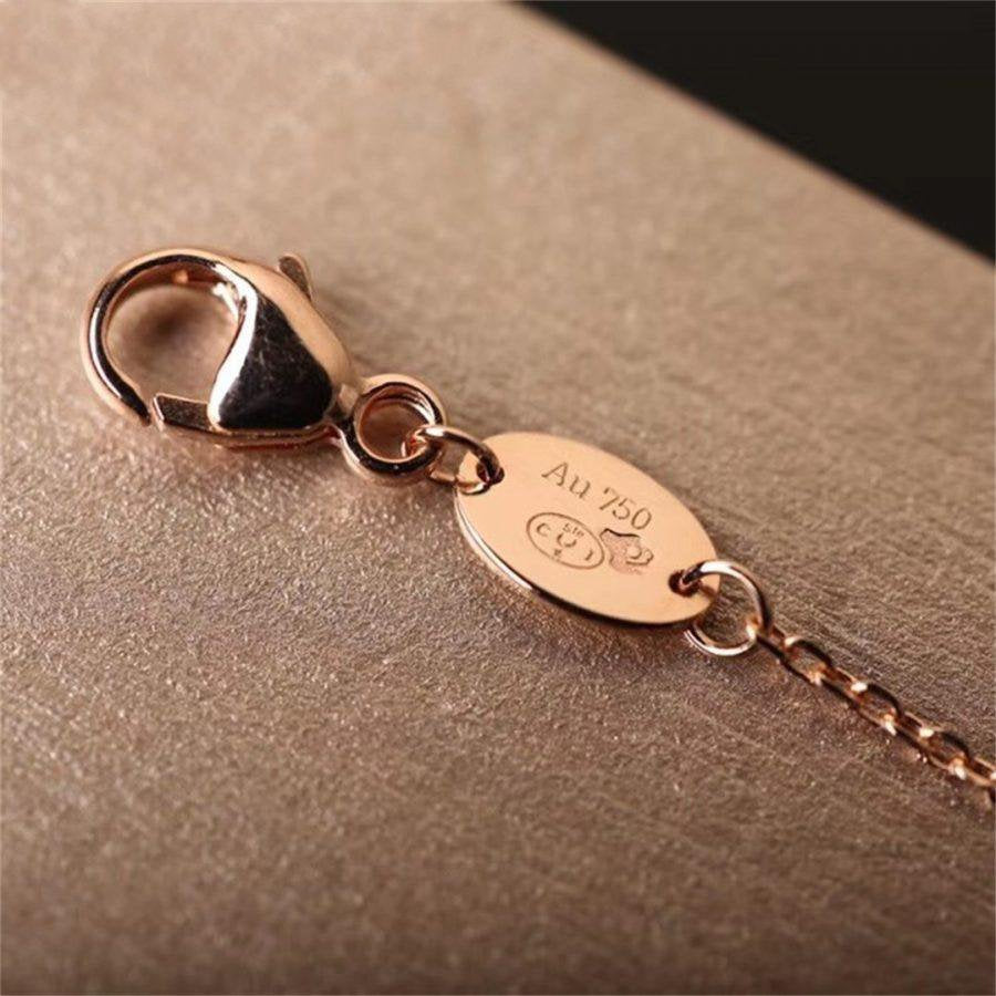 [✨Rose💎]Bague creuse en forme de trèfle à quatre feuilles