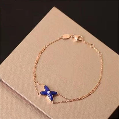 [✨Rose💎]Bague creuse en forme de trèfle à quatre feuilles