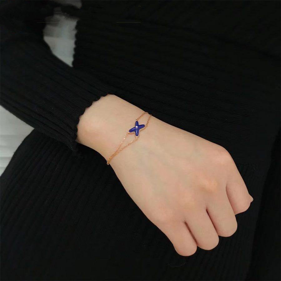 [✨Rose💎]Bague creuse en forme de trèfle à quatre feuilles