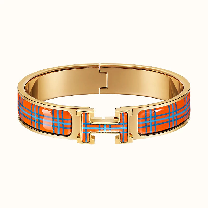 [✨Rose💎] BRACELET TARTAN H 12 MM