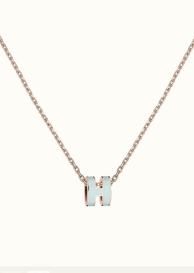 [✨Rose💎]COLLIER BLEU CLAIR POP H