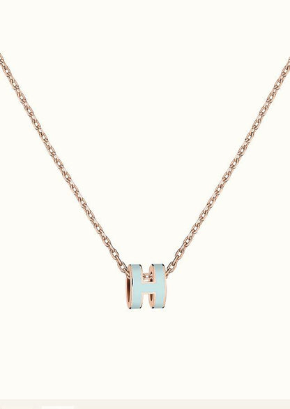 [✨Rose💎]COLLIER BLEU CLAIR POP H