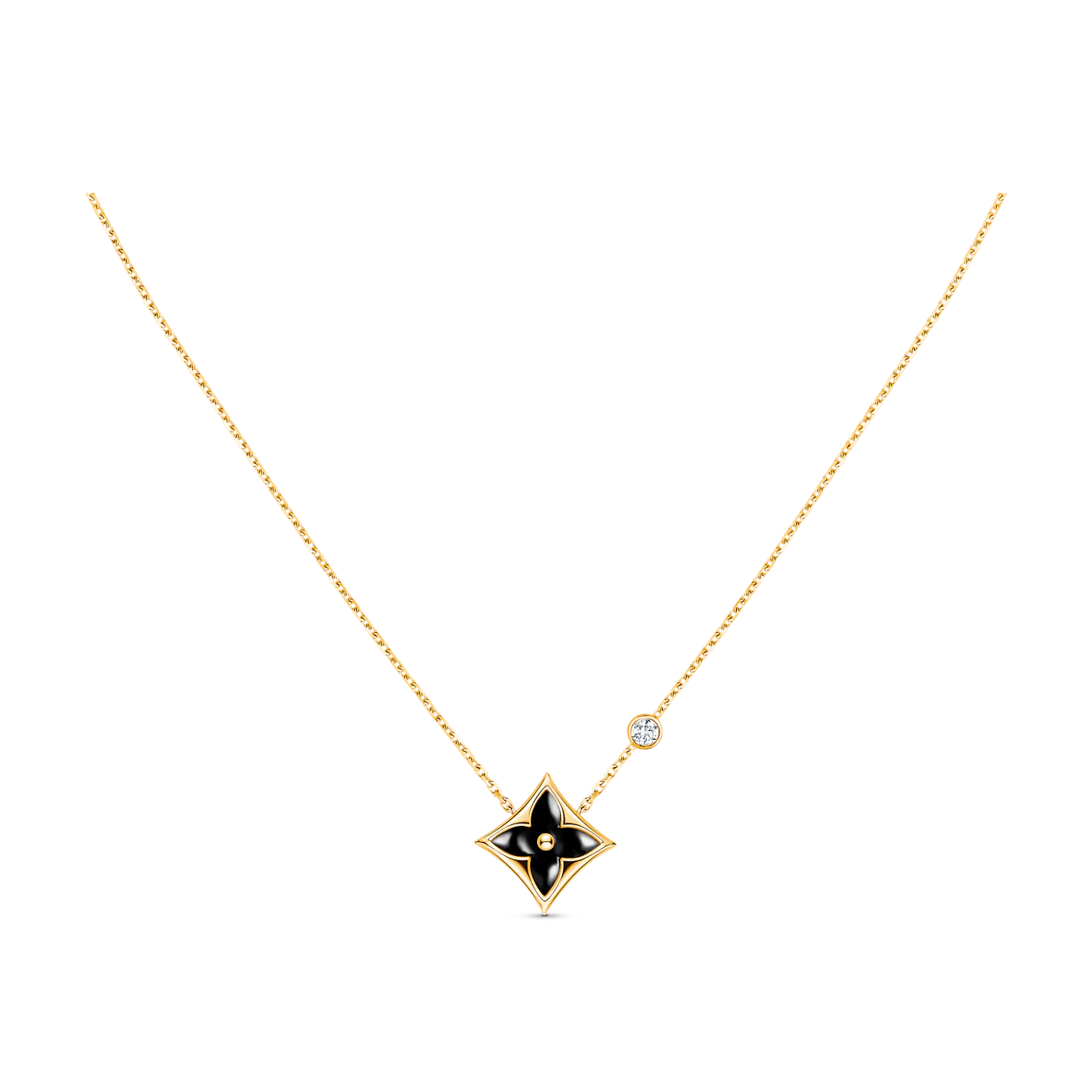 [✨Rose💎] COLLIER ÉTOILE NOIRE