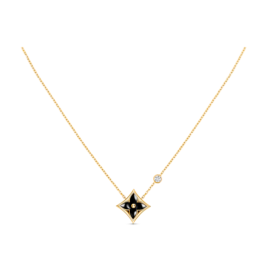 [✨Rose💎] COLLIER ÉTOILE NOIRE